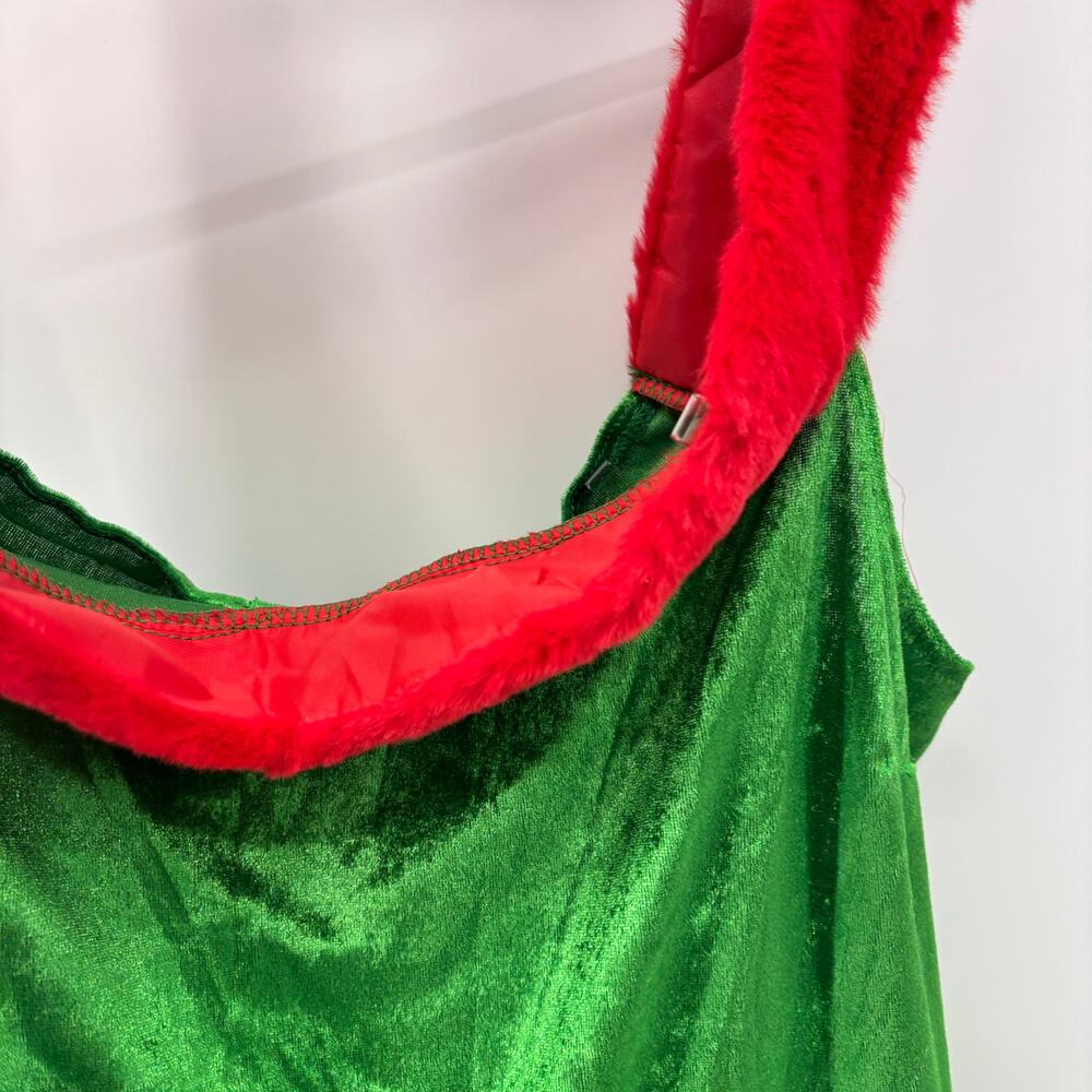 Christmas Tree Dress Costume Womens Size XL Ornaments Star Holiday - Picture 11 of 16